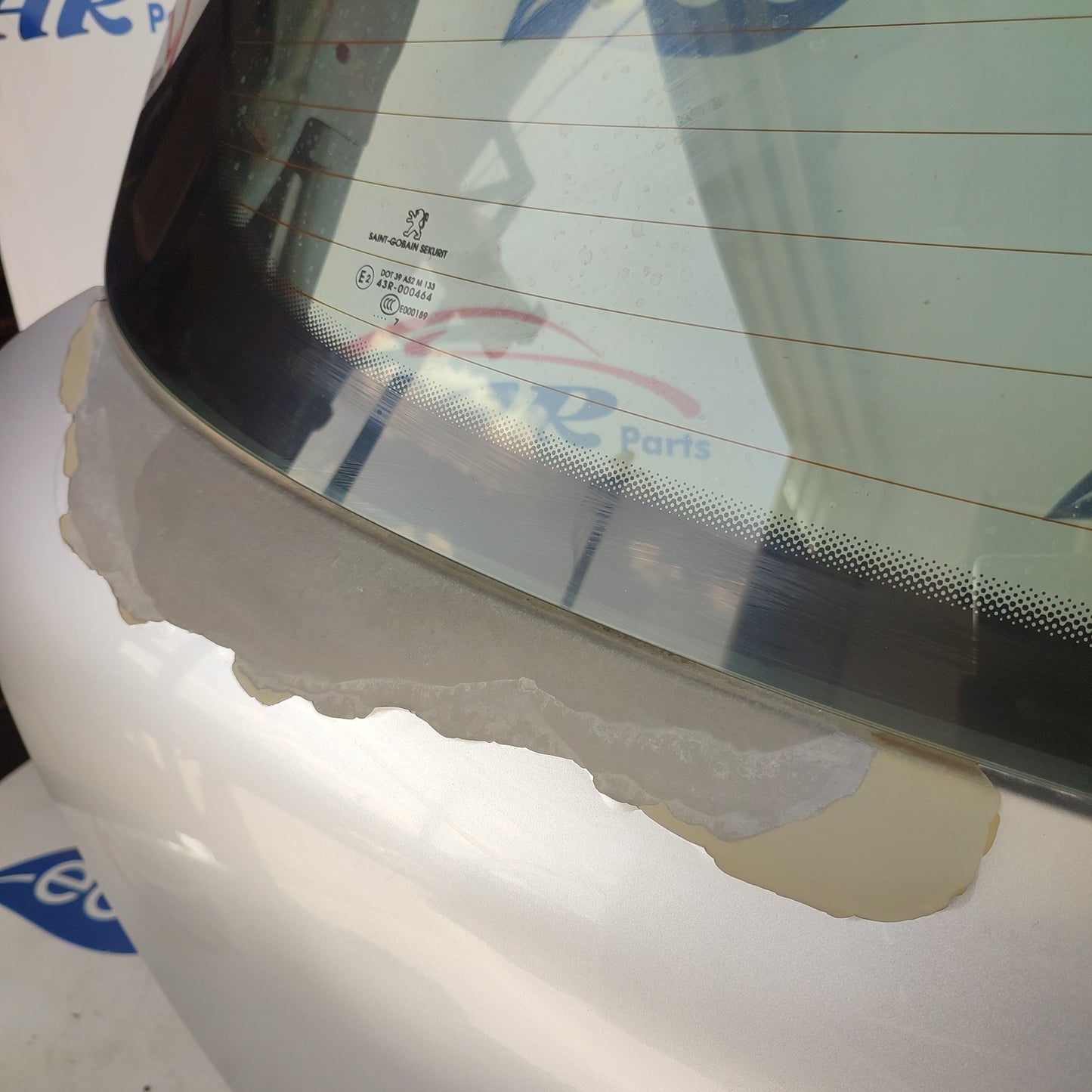 Portellone grigio argento Peugeot 207 ecoAG1790