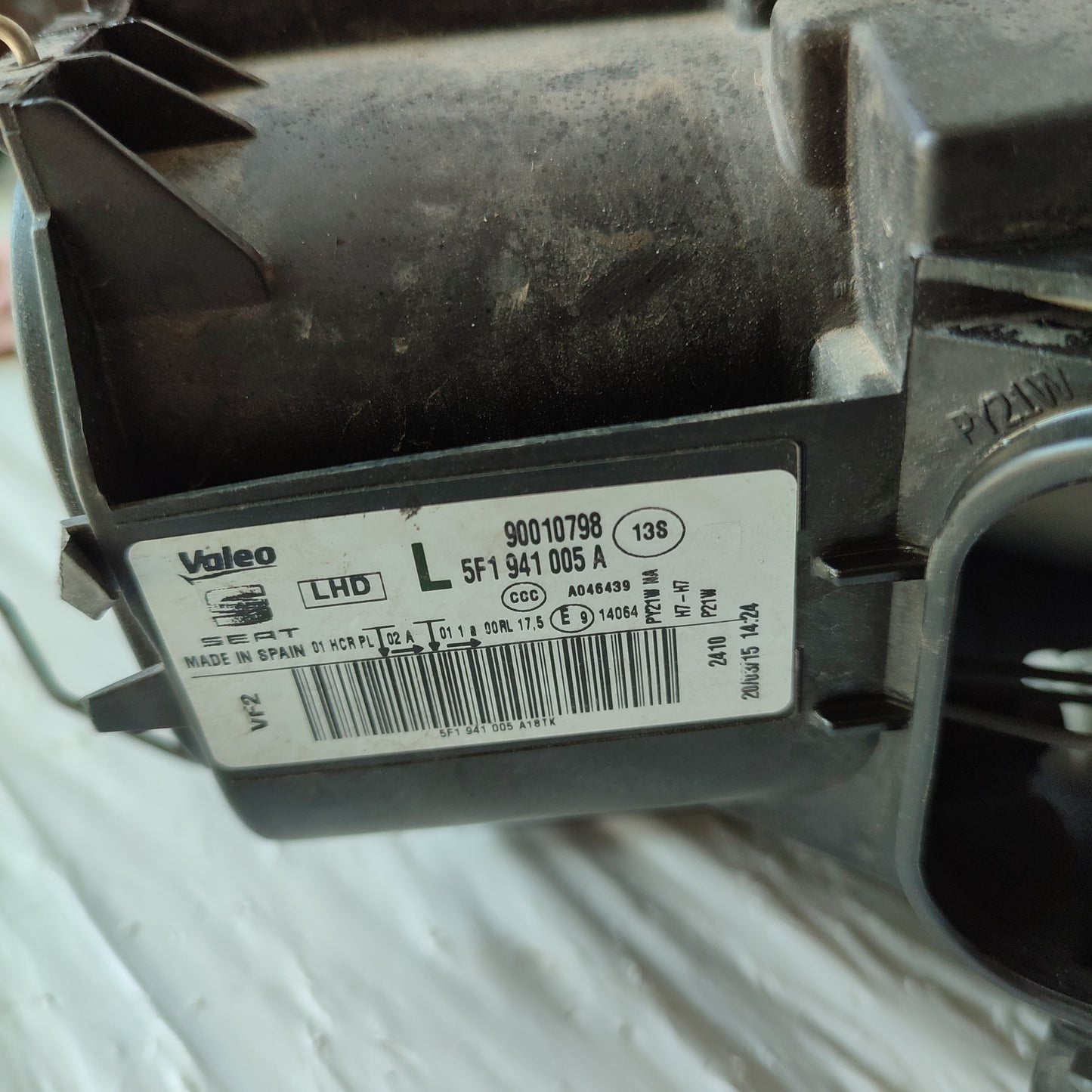 Fanale anteriore sx Seat Leon 2015 ecoAG1833