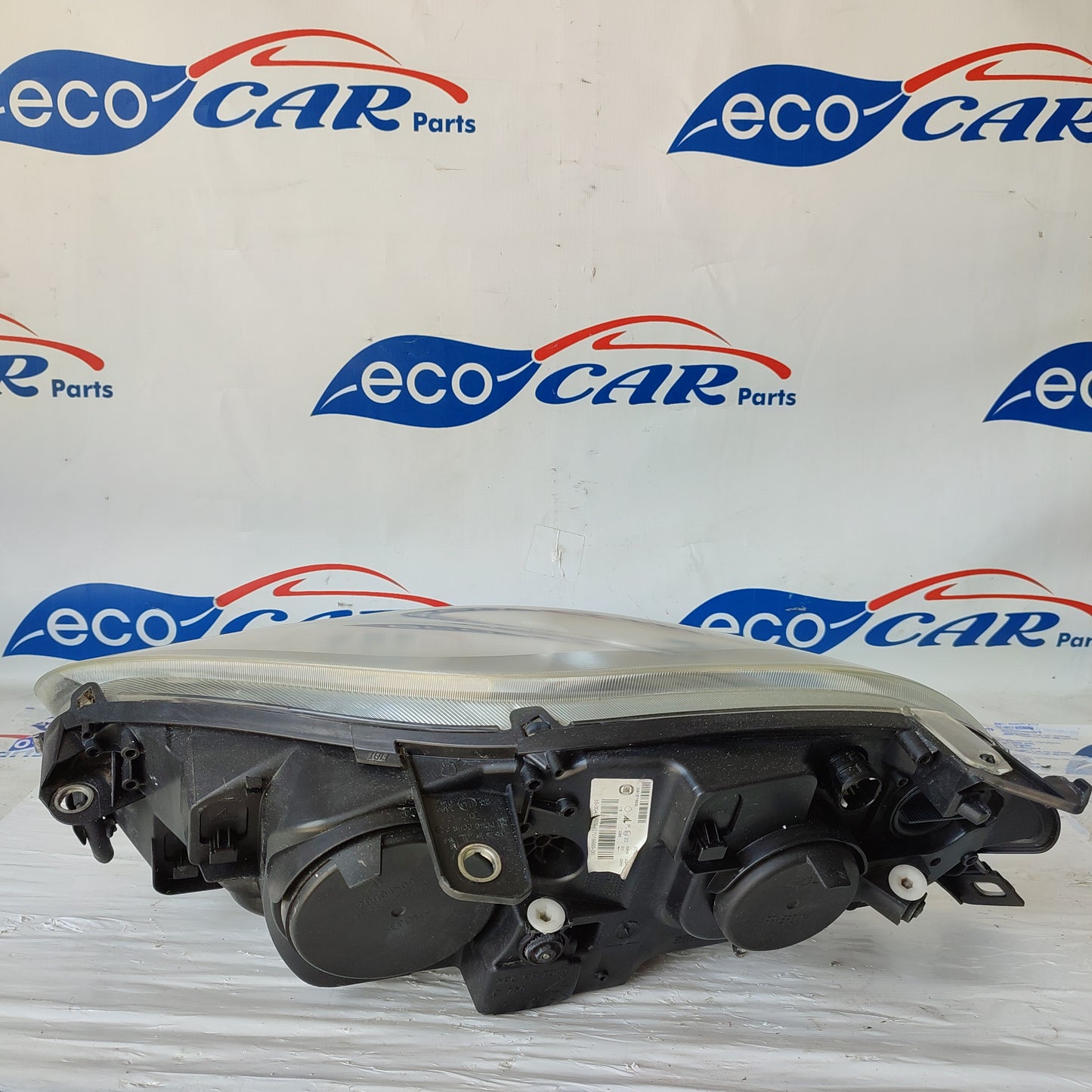 Fanale anteriore dx Fiat Bravo 2008 fondo scuro freccia bianca ecoAG1835