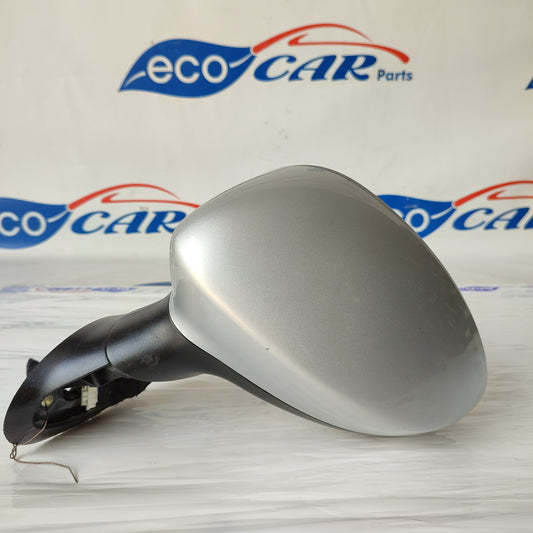 Silver gray left mirror Fiat Grande Punto 5 wires ecoAG1869