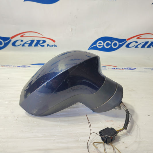 Elektrisch elektrischer rechter Außenspiegel, blau, Seat Leon, Baujahr 2005, 5-adrig, ecoAG1926