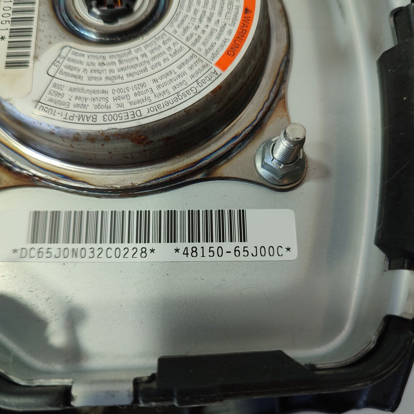 Airbag Volante Suzuki Grand Vitara 2006 cod. 48150-65j00c ecoAG1928