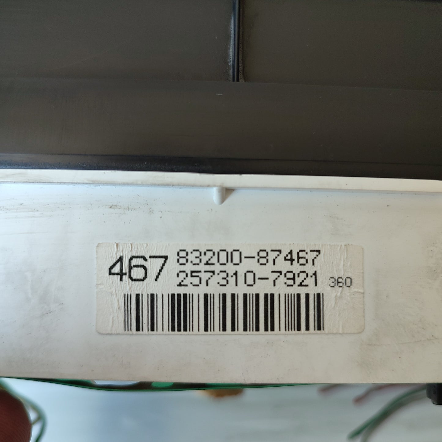 Daihatsu Terios 1.3b 2001 instrument cluster cod. 83200-87467 ecoAG1980