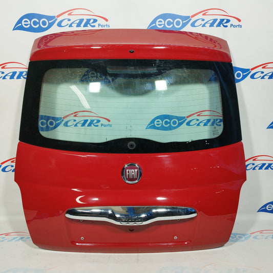 Portellone rosso sfrontato Fiat 500 2014 ecoAC4215