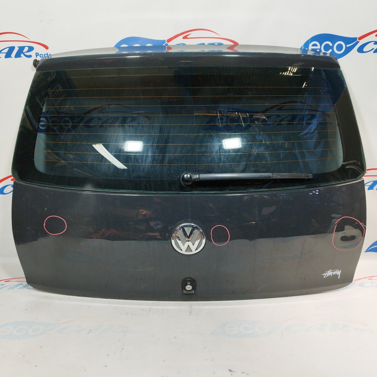 Portellone grigio scuro con vetro fumé Volkswagen Fox 2005 ecoAC4229