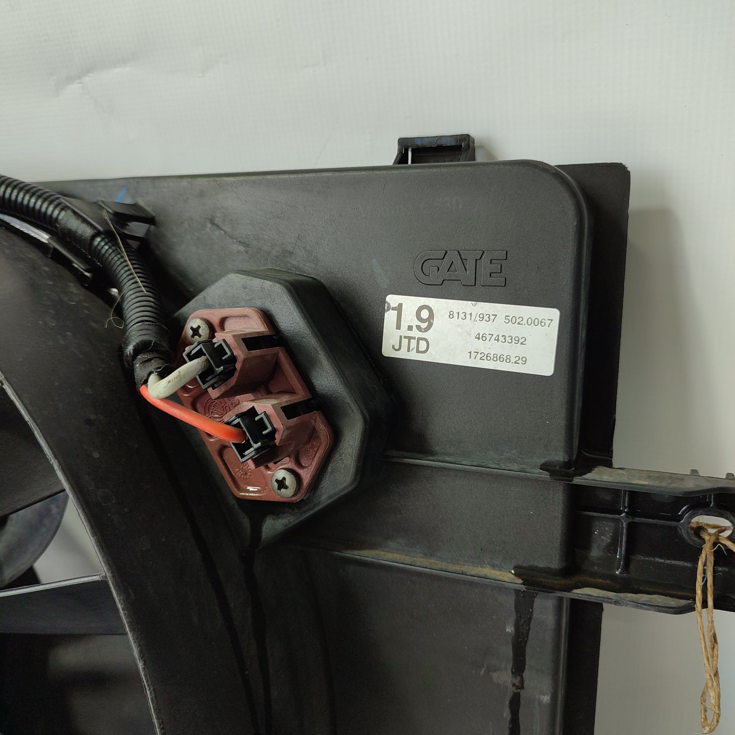 Ventola radiatore Alfa Romeo 147 1.9 JTD 2003 cod: 46743392 ecoAG2026