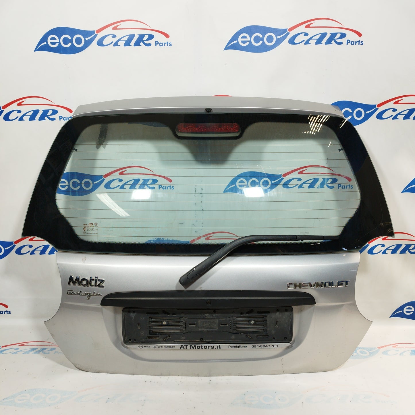 Silver gray tailgate Chevrolet Matiz 2007 ecoAC4249
