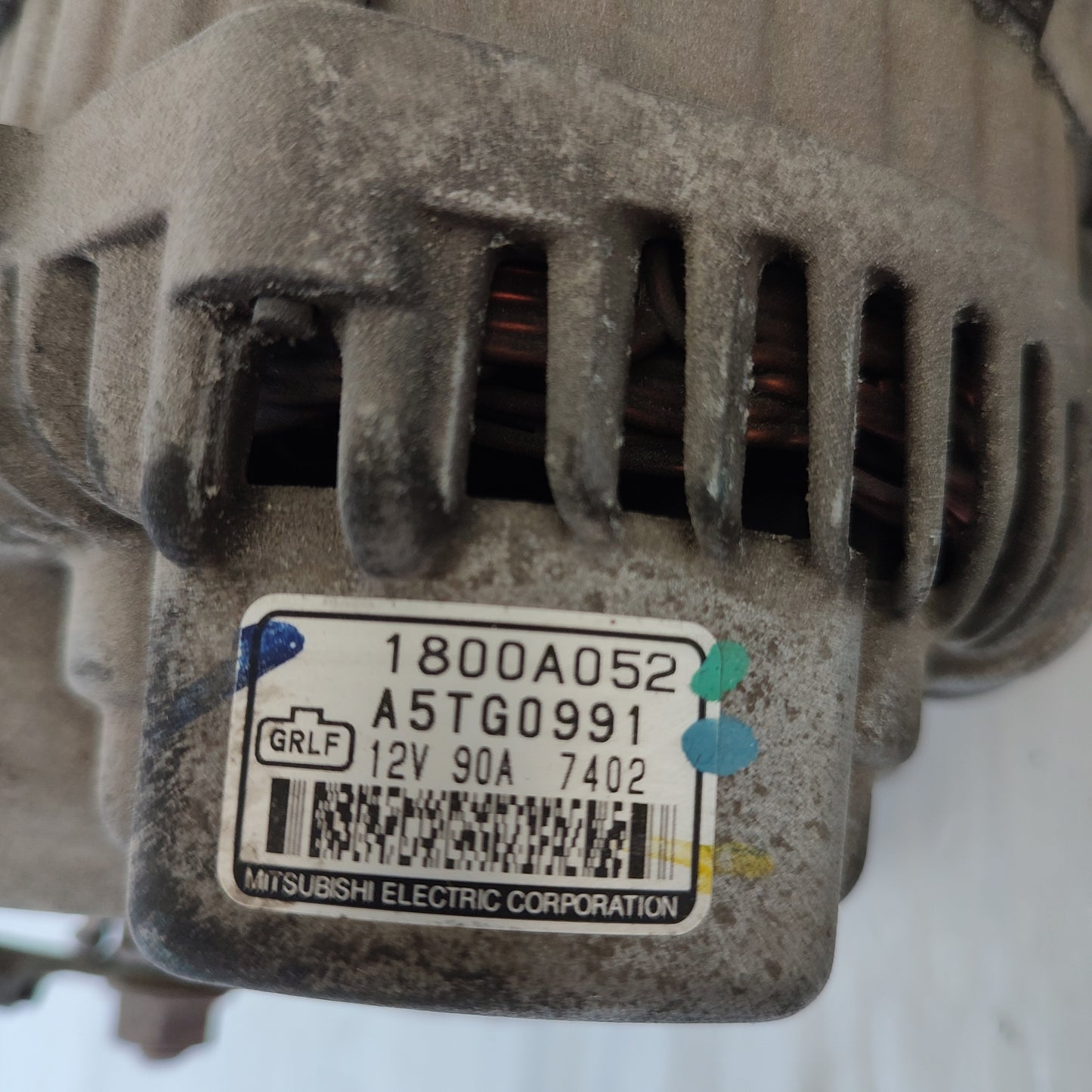 Smart Fortwo 451 1.0B 4-wire alternator code: 1800a052 ecoAG2090