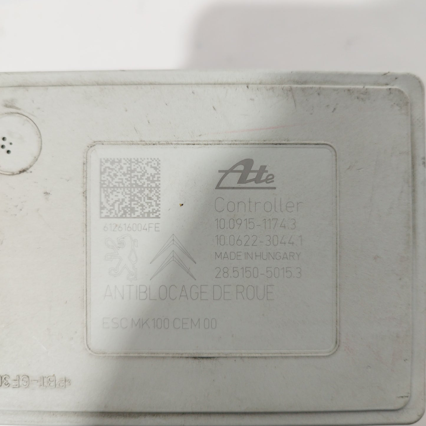 Abs Peugeot 208 1.4hdi 2012 code: 100915-11743 ecoAC4272