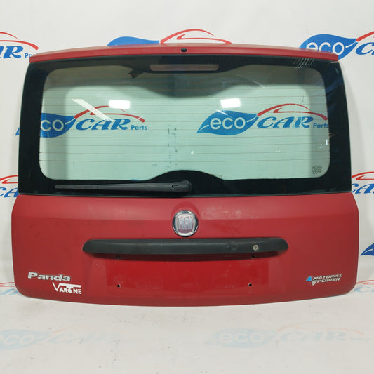 Portellone rosso sfrontato Fiat Panda 2008 ecoAC4297