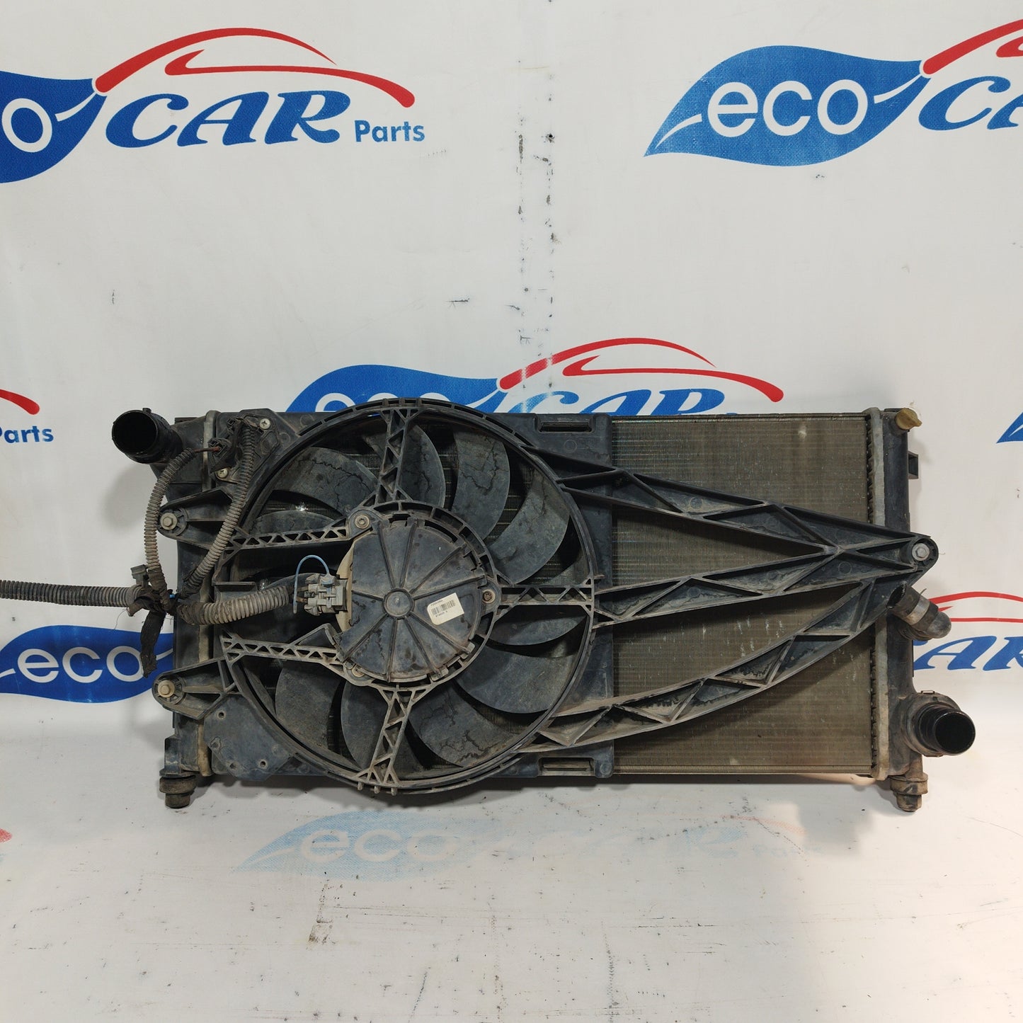 Wasserkühler mit Lüfter Fiat Panda 1.4 b Natural Power 2008 Code: 51773192 ecoAC4304