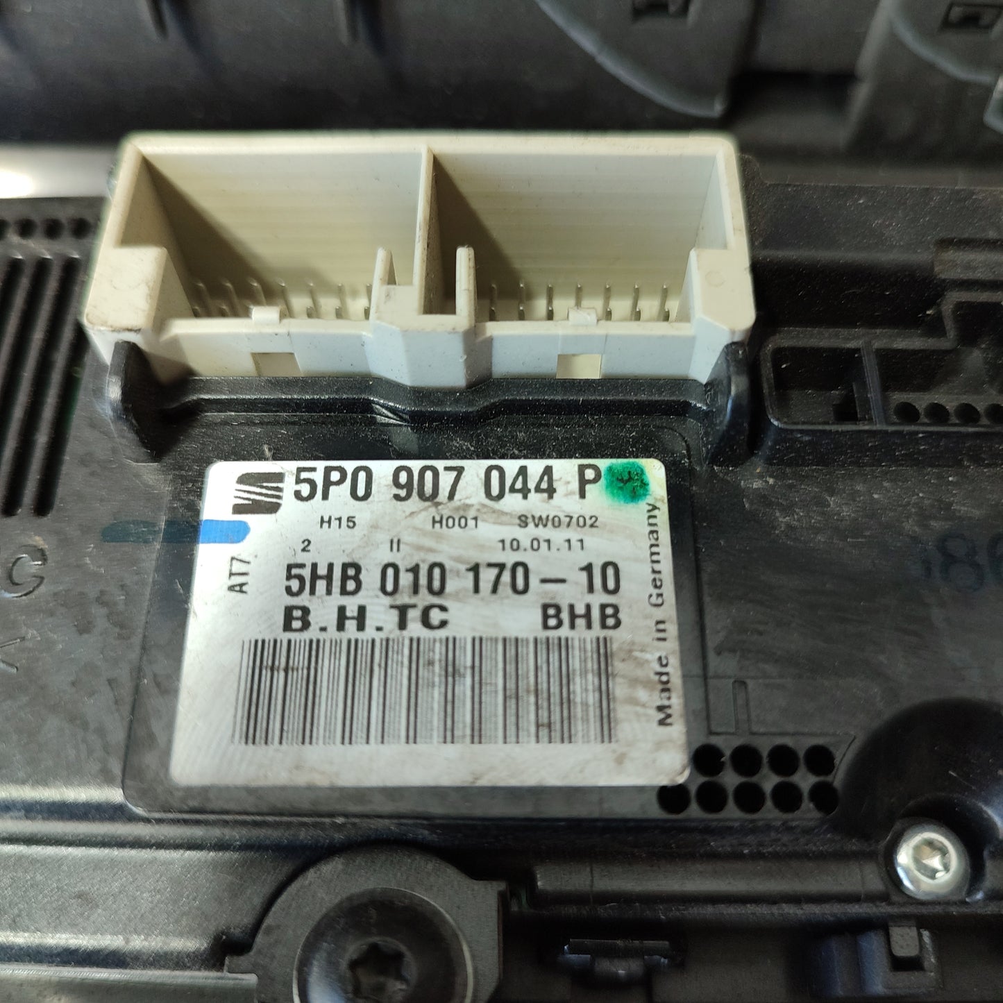 Seat Leon 2010 digitales Klimabedienteil Code: 5p0907044p ecoAG2116