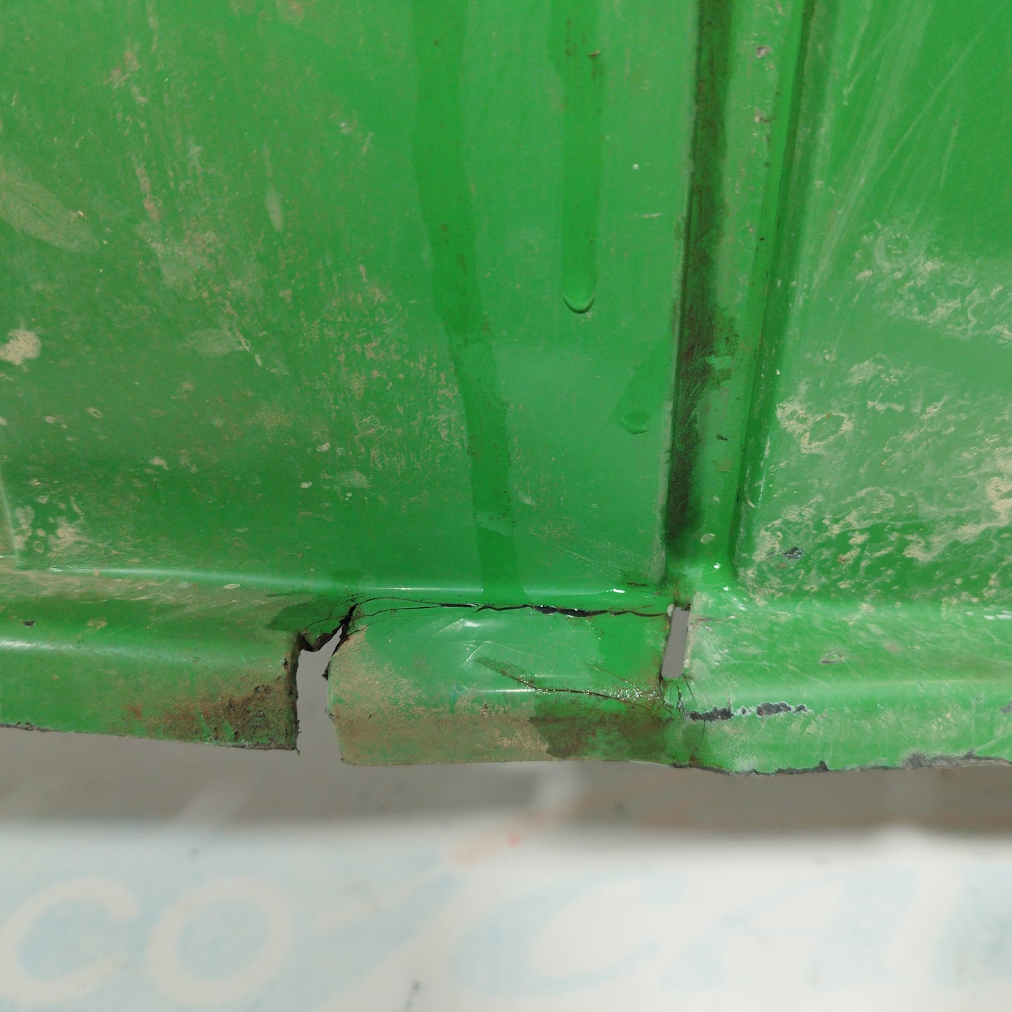 Green front bumper Fiat Panda Climbing 4x4 2008 ecoAC4313