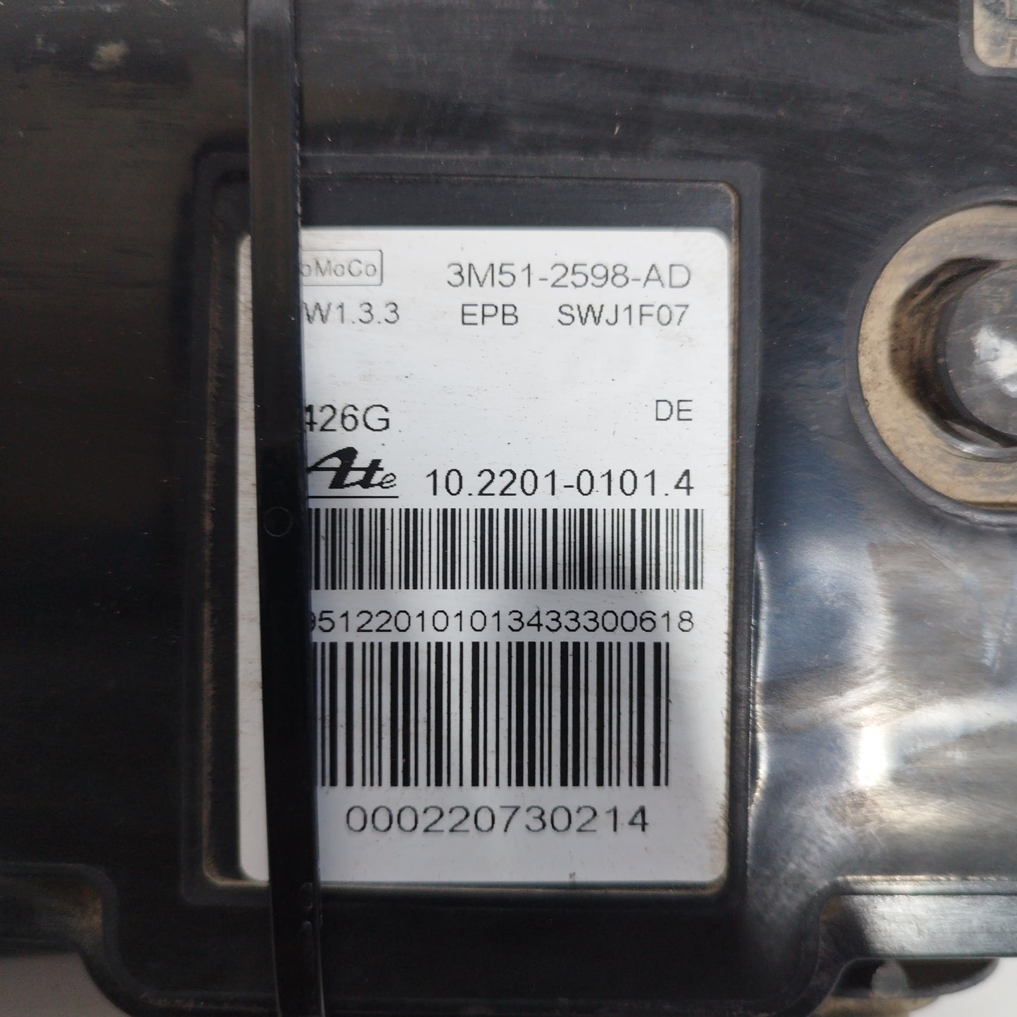 Ford C-Max 2008 Elektrische Parkbremse Teilenummer: 3M51-2598-AD ecoAC4347