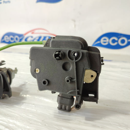 Left front external handle Fiat Idea black plastic 2005 ecoAG2198