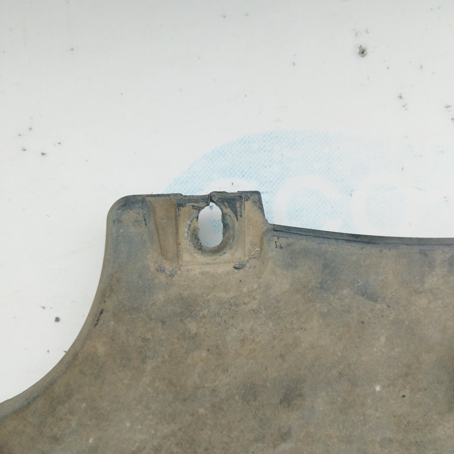 Silbergraue Heckstoßstange Fiat Grande Punto 2010 ecoAC4375