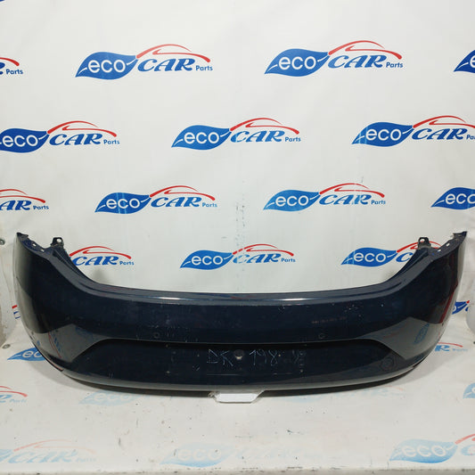 Rear bumper with parking sensors midnight blue Seat Leon 2015 ecoAC4382