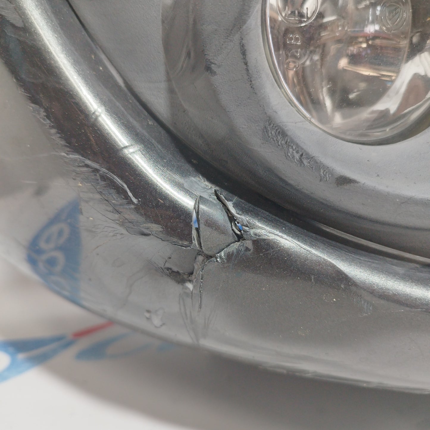 Paraurti anteriore nero Fiat Doblo 2006 codice: 735388353 ecoAC4389