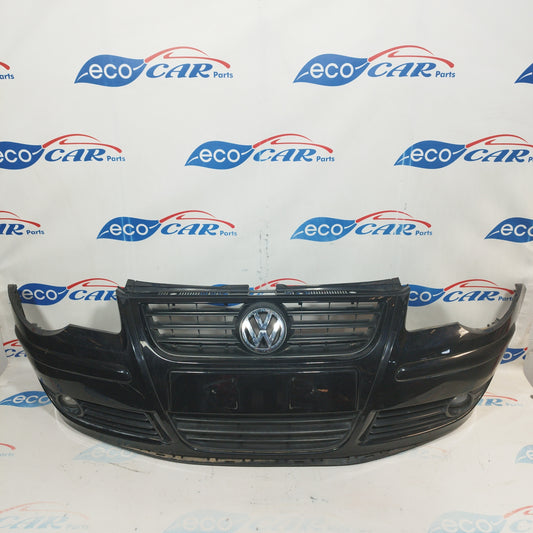 Black front bumper Volkswagen Polo 2007 ecoAC4392