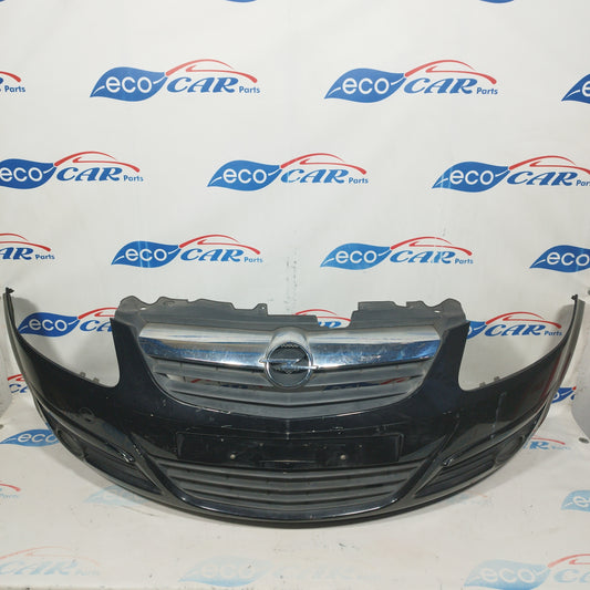 Black front bumper Opel Corsa D 2006 ecoAC4393