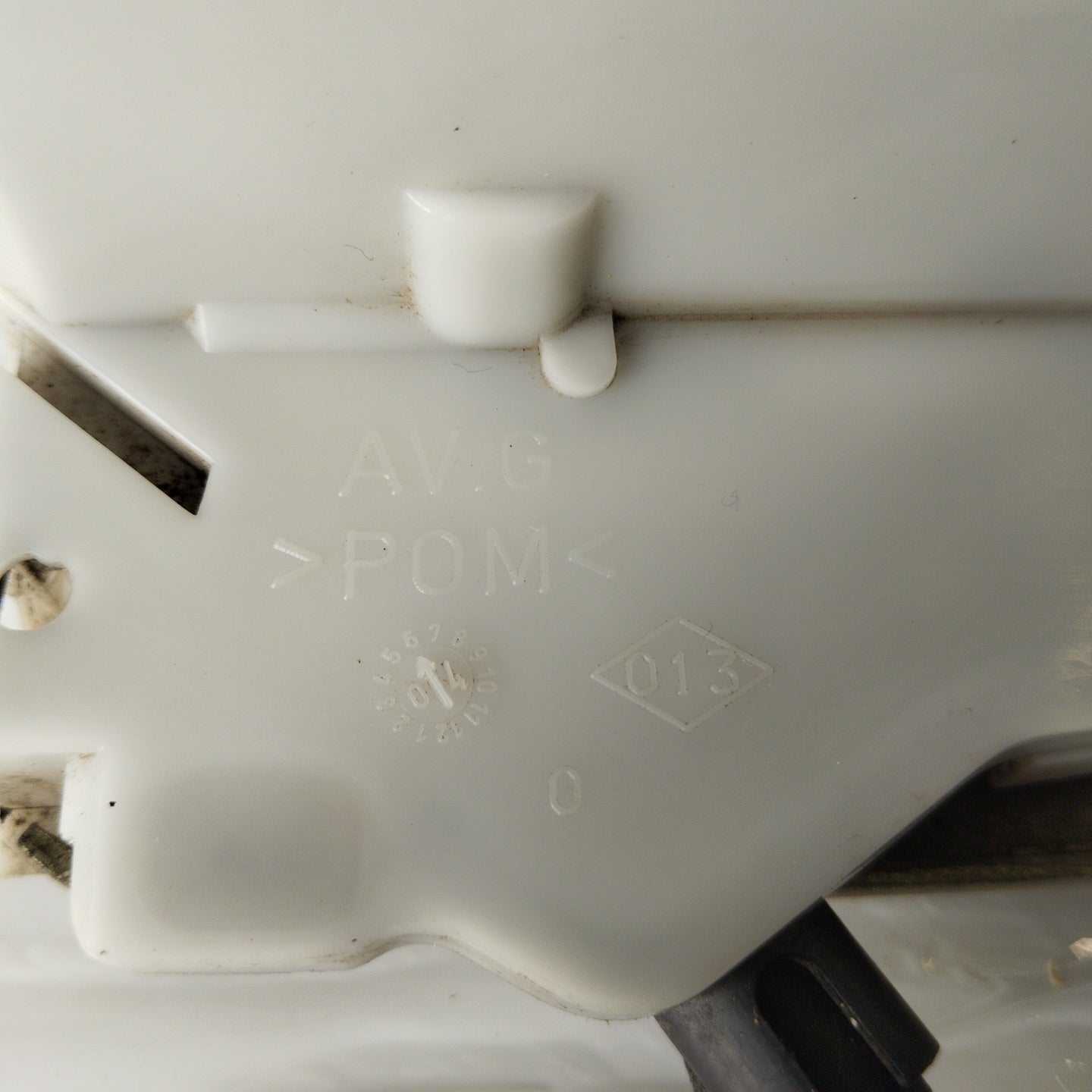 Türschloss vorne links mit Kabel, Citroen C3 2004, 5-polig, ecoAG2316