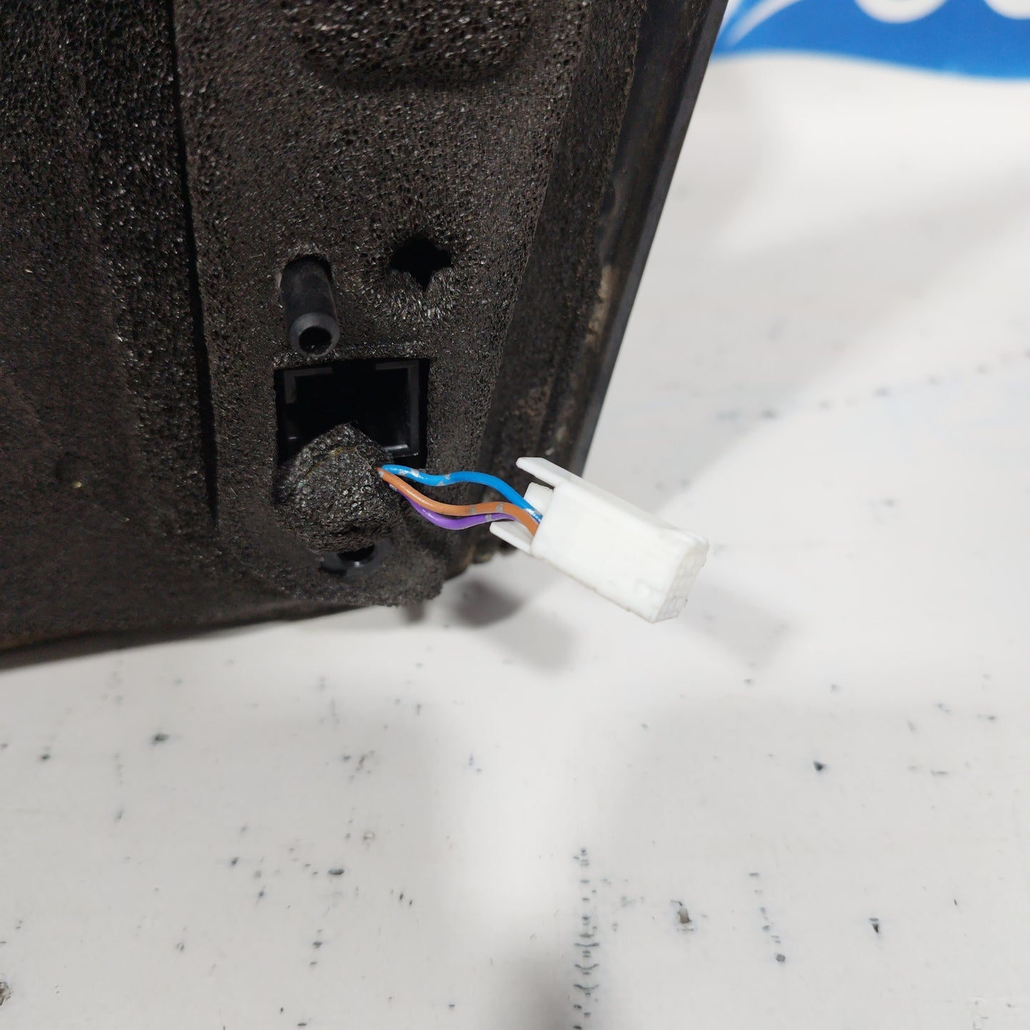 Black right mirror Mazda 2 2010 3 wires slightly scratched ecoac4469