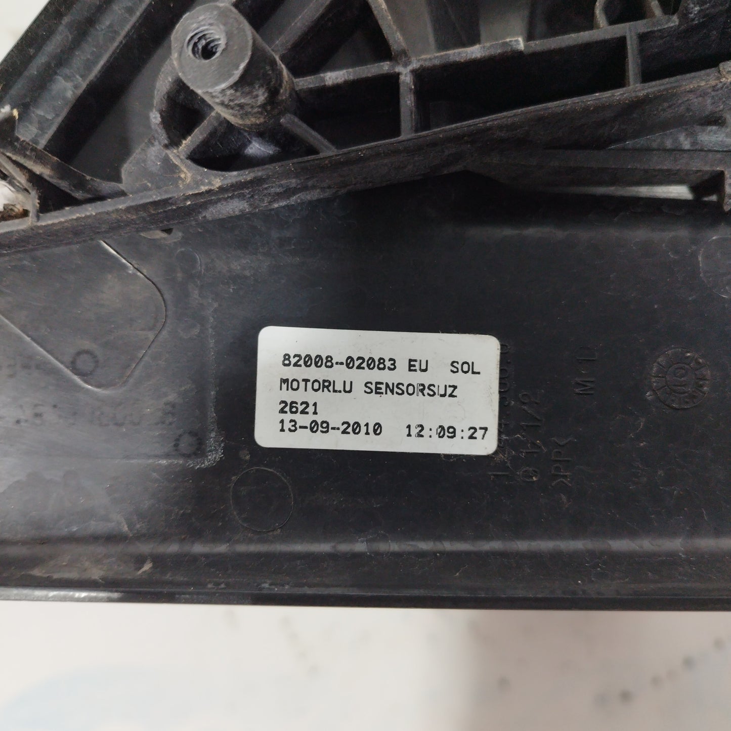 Linker Außenspiegel, weiß, Renault Clio 3er, Baujahr 2010, 5-poliger Code: 82008-02083 ecoAC4496