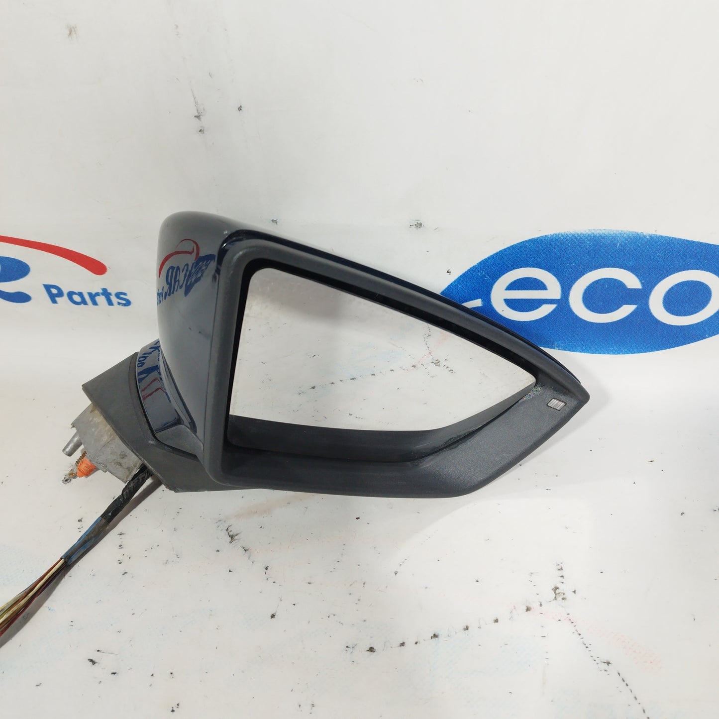 Rechtsaußenspiegel, dunkelblau, Seat Leon 2015, 2-polig, 12-adrig, Code e9026684, ecoAC4500