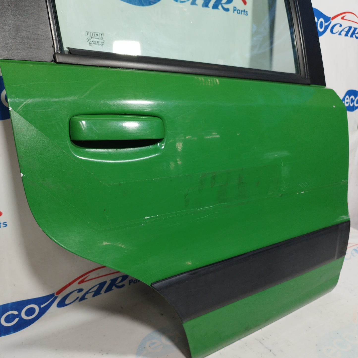 Green right rear door Fiat Panda Climbing 2005 ecoAC4519