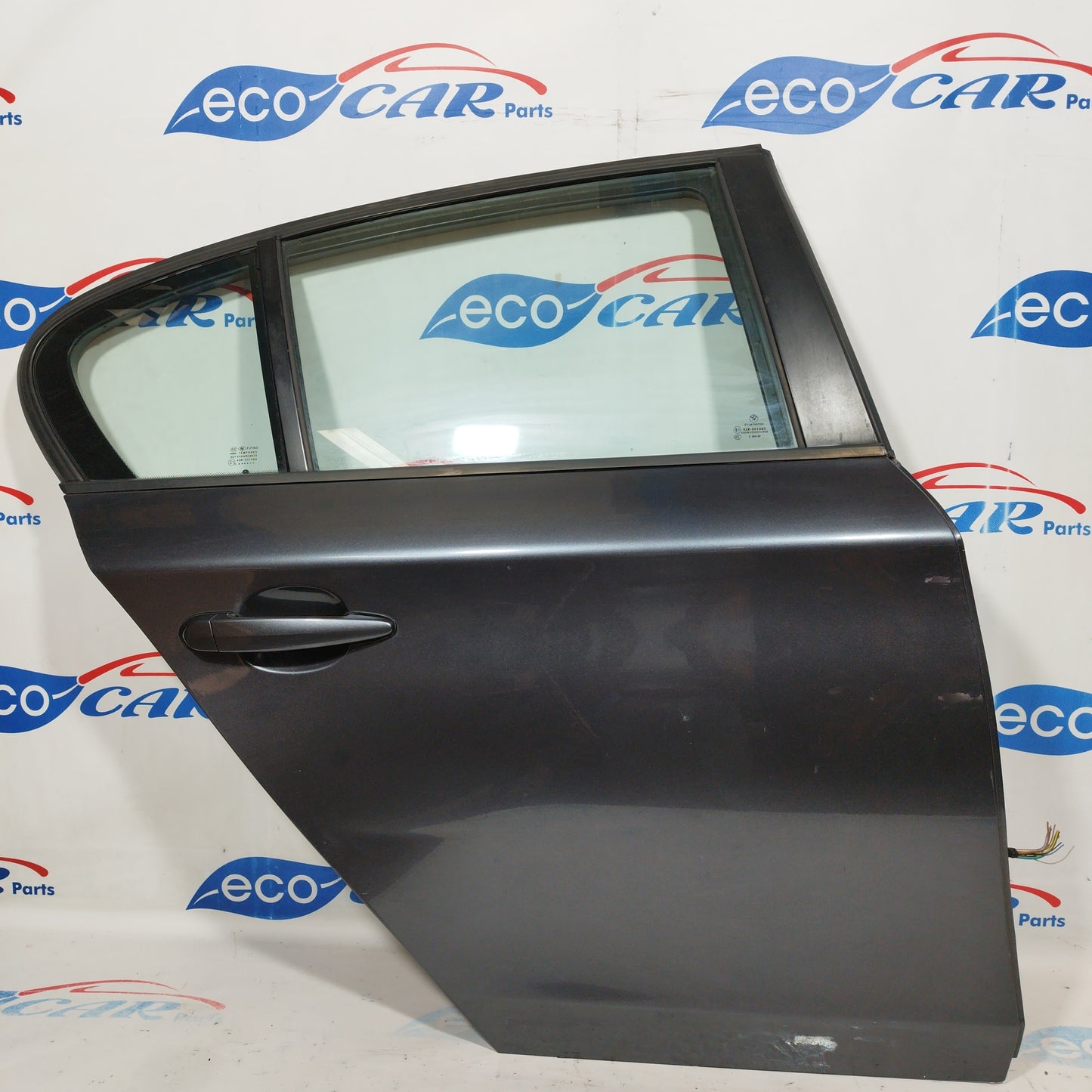 Dark gray right rear door BMW Serie 1 e81 / e87 2009 ecoAC4521