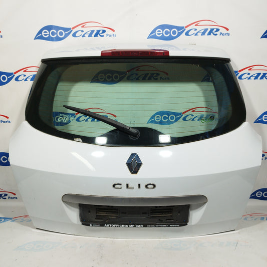 White tailgate Renault Clio 2010 sw ecoAC4539