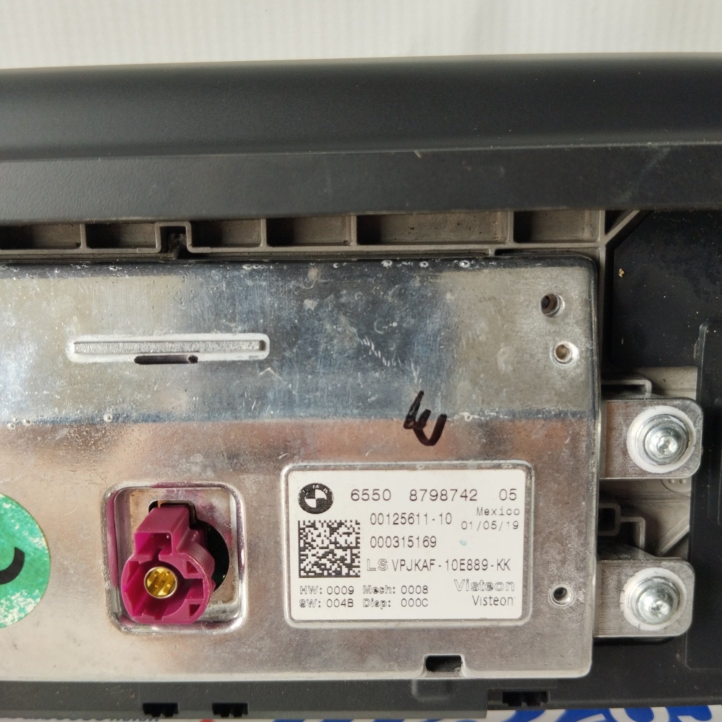 Display Multifunzione Bmw Serie 3 2020 cod. 6550879874205 ecoAG2355