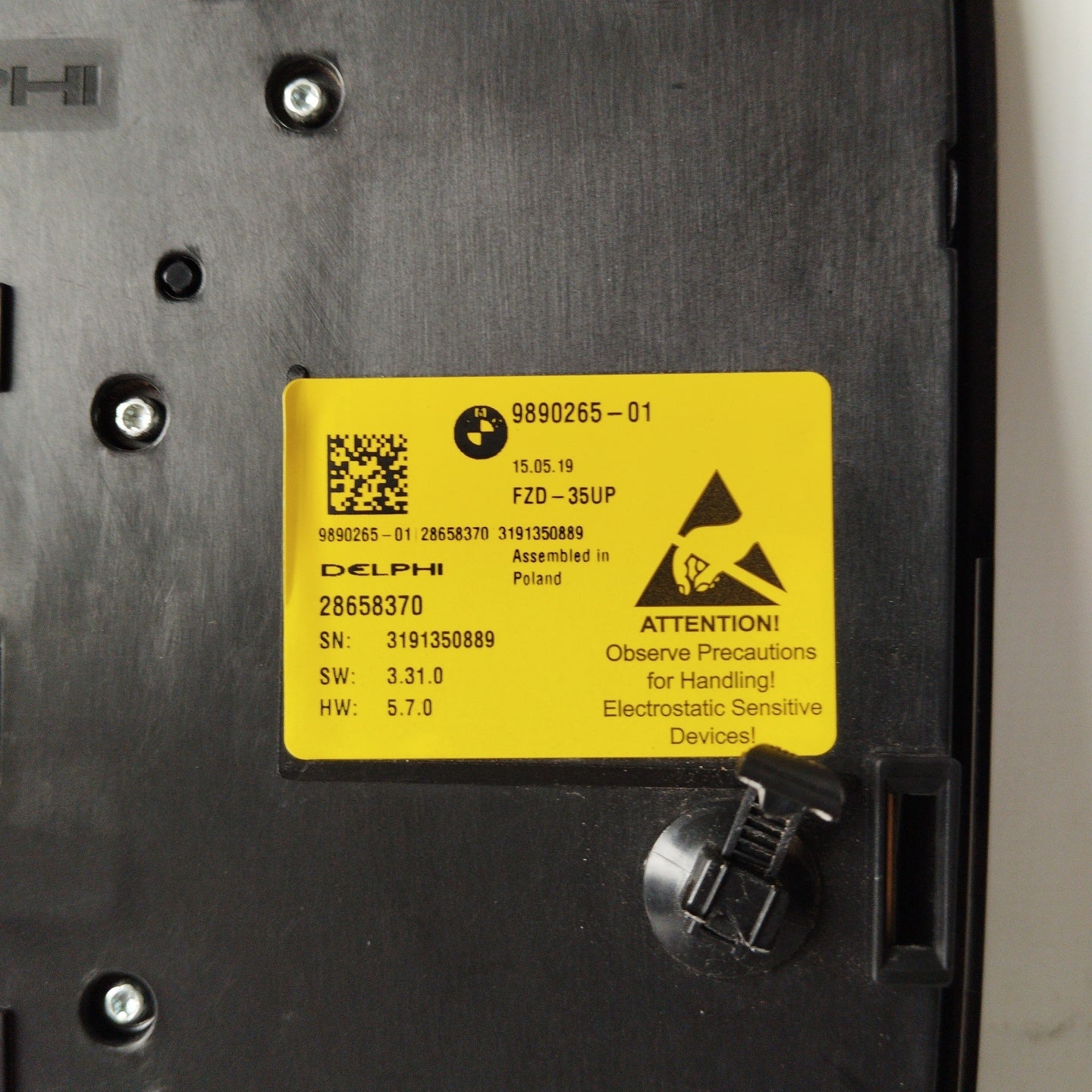 Courtesy light BMW Serie 3 Xdrive 2020 cod: 9890265-01 ecoAG2360