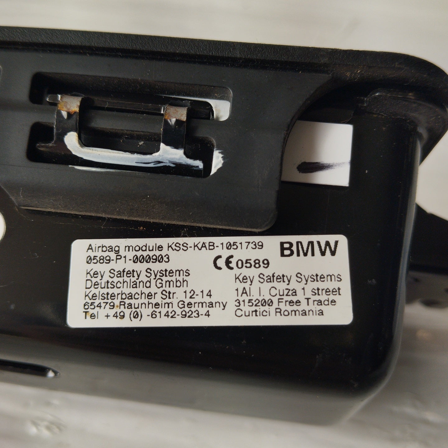 Left side knee airbag BMW Serie 3 X drive 2020 cod: 6804045 ecoAG2378