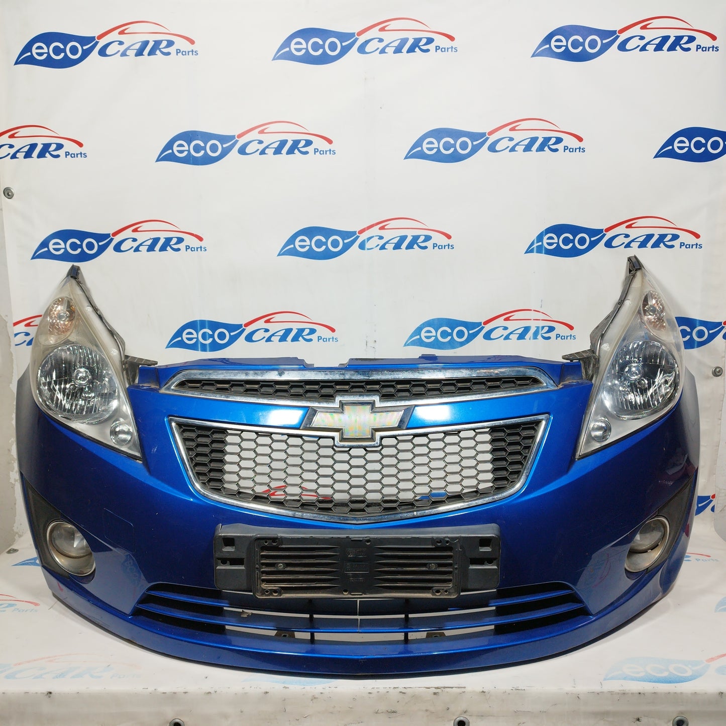 Complete sheet metal Chevrolet Spark 1.0 B 2012 electric blue ecoAC4575
