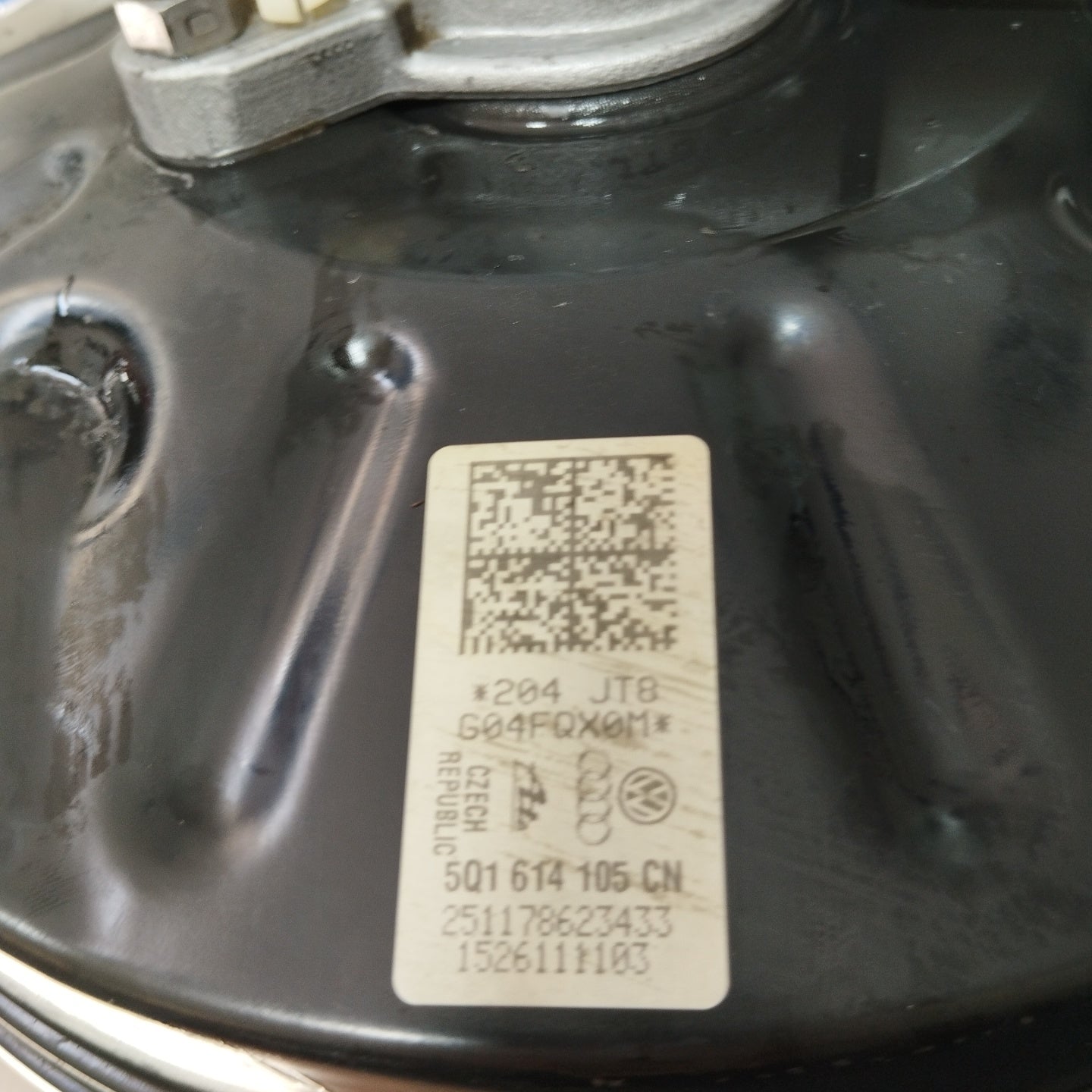 Brake booster Seat Leon 2016 2.0 TDI 16V Cod. 5q1614105CN ecoAG2408