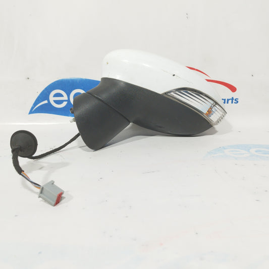 White left mirror Ford Fiesta 2011 6 wires ecoAC4586