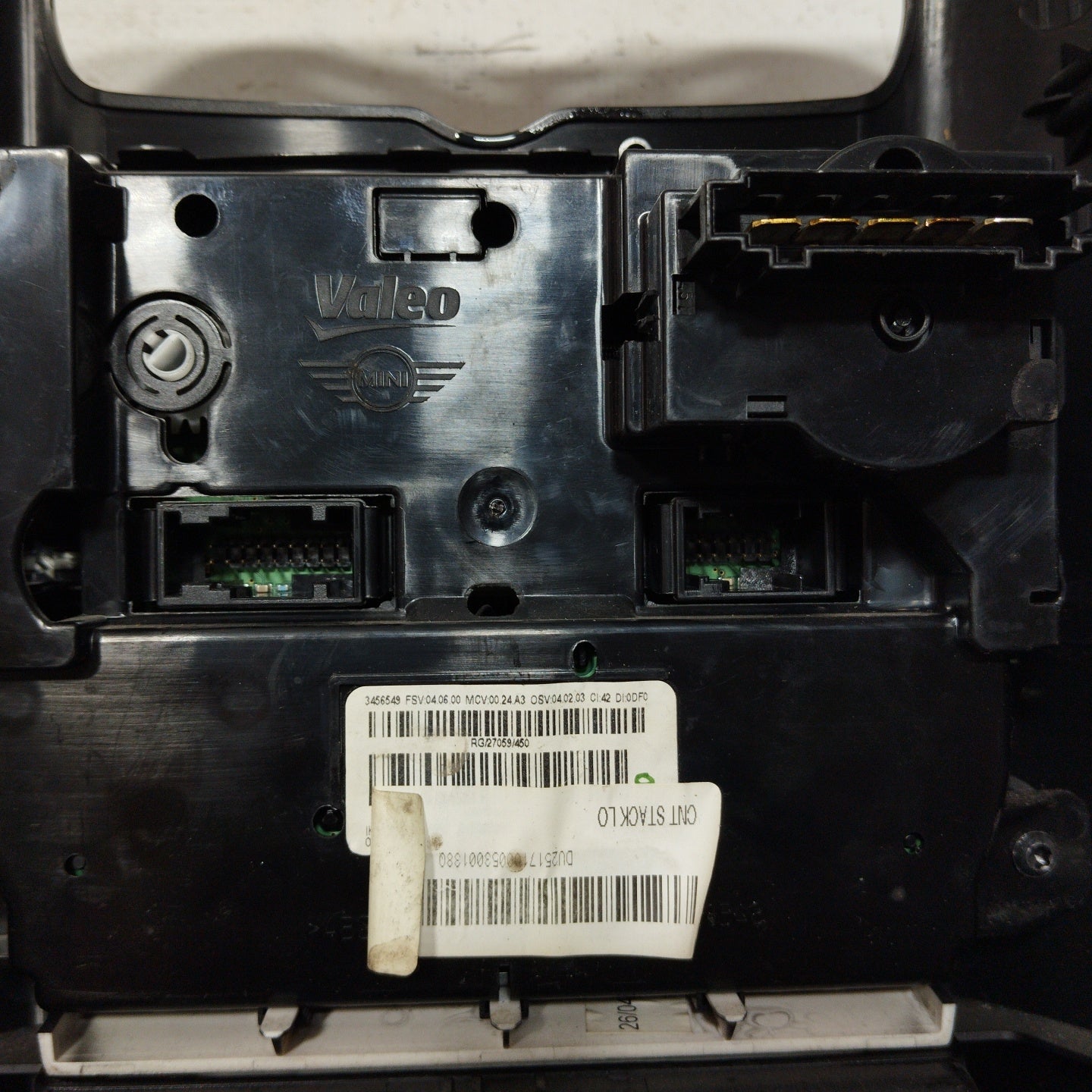 Komplettes Klimabedienteil Mini Cooper R56 Code: 3456549 ecoAG2443