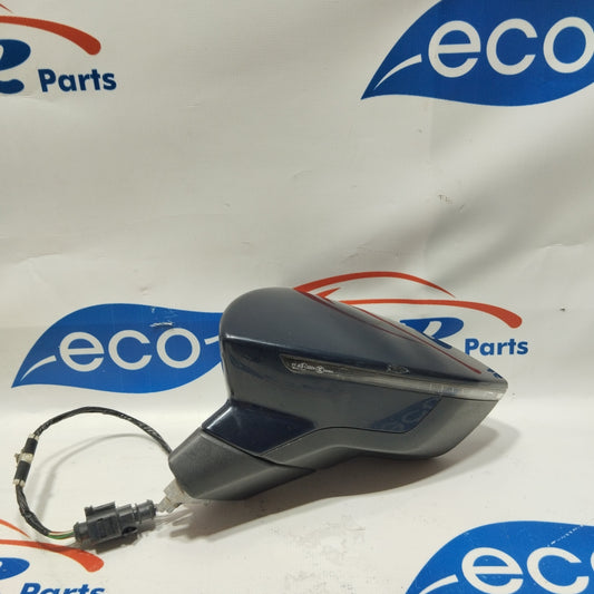 Left mirror blue Seat Leon 2016 8 wires ecoAG2458
