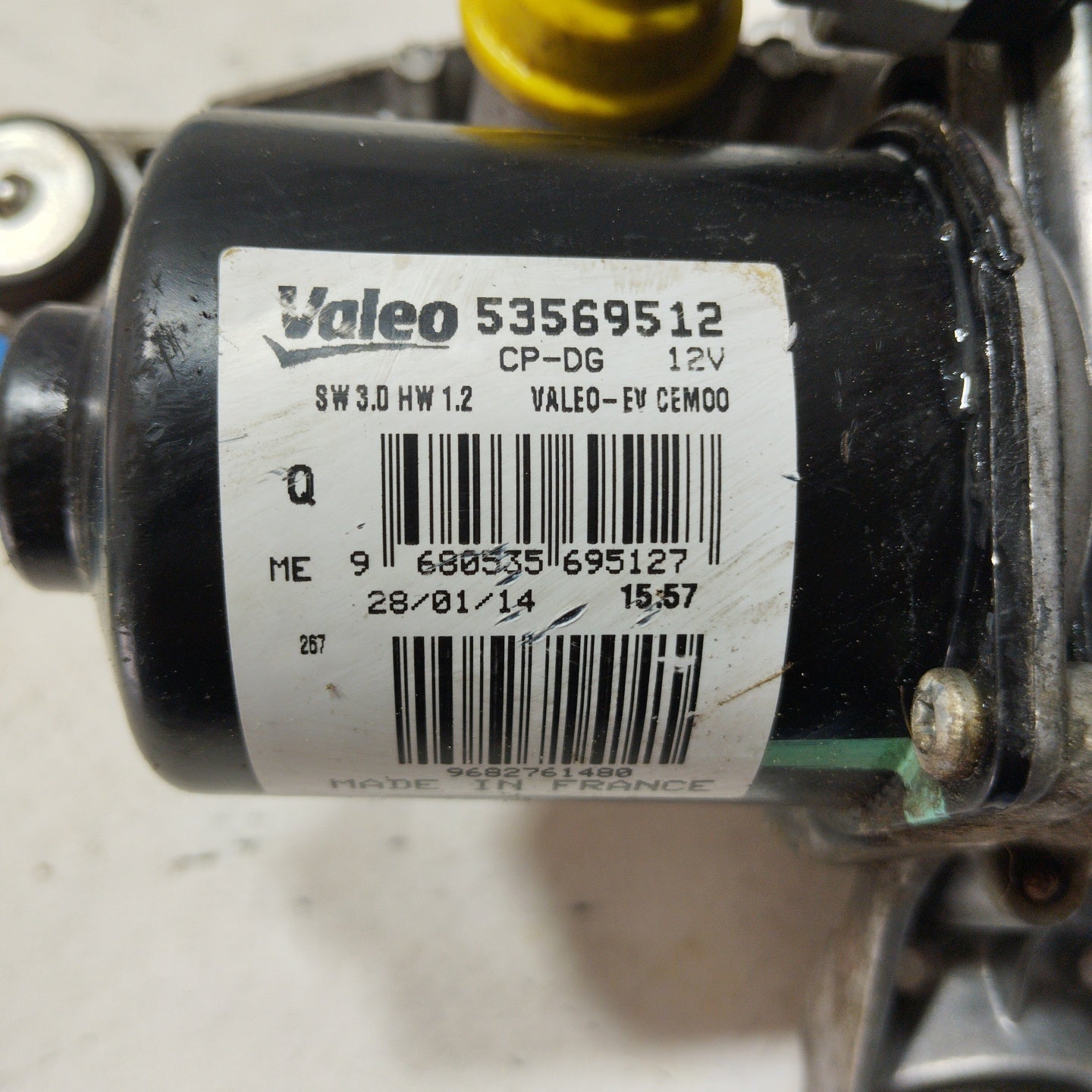 Citroen C5 Scheibenwischermotor vorne rechts, Code: 53569512 ecoAG2509