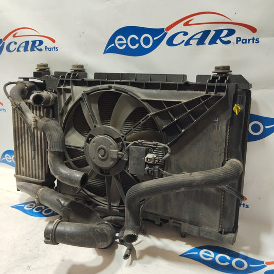 Komplettes Kühlerset für Toyota Auris 1.4 D4D, Baujahr 2007, Teilenummer: MF422750-191E, ecoAG2538