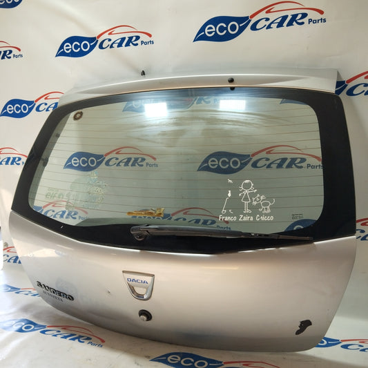 Silver gray tailgate Dacia Sandero 2010 ecoAG2553