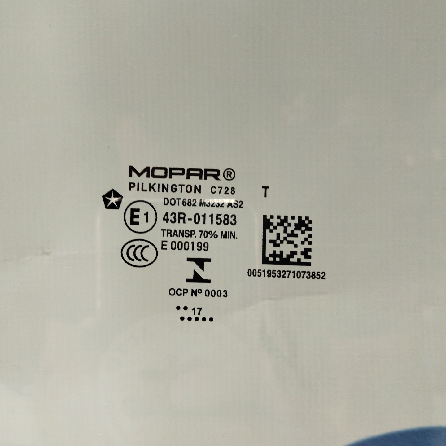 Vetro scendente posteriore dx Jeep Renegade 2020 ecoAG2576