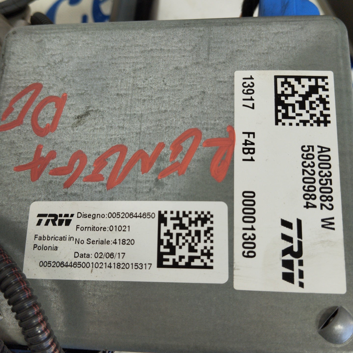 City komplett mit Lenksäule Jeep Renegade 2.0 MTJ 4x4 2020 Code: 00520644650 ecoAG2587