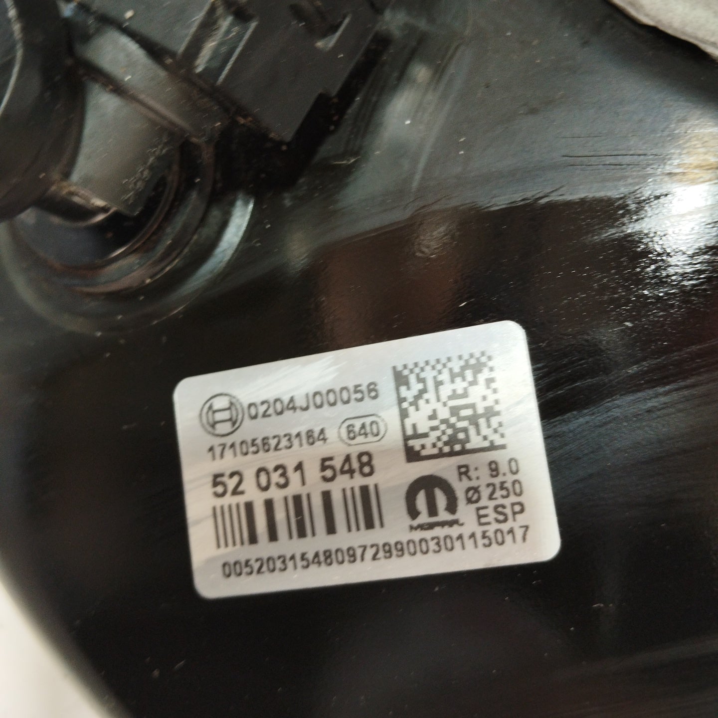 Bremskraftverstärker Jeep Renegade 2.0 MTJ 4x4 2020, Teilenummer: 52031548, ecoAG2588