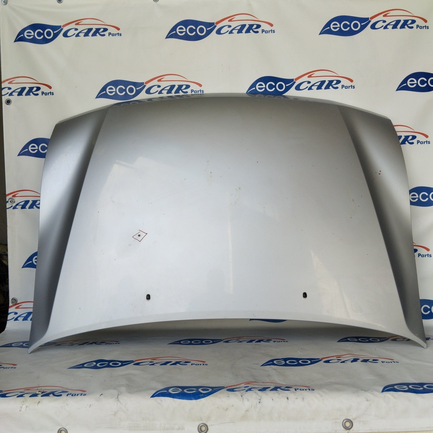 Silver gray bonnet Mitsubishi Pajero 2005 ecoAG2556