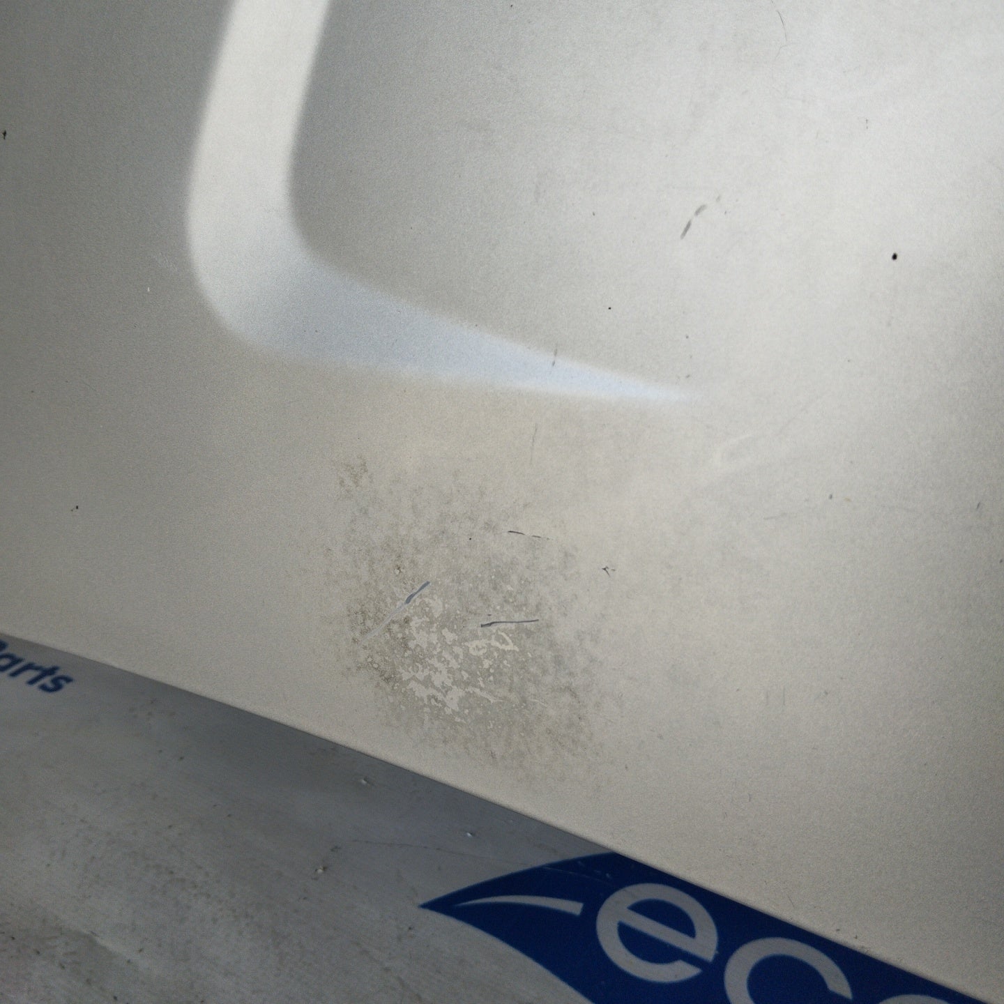 Silver gray bonnet Dacia Sandero 2010 ecoAG2610