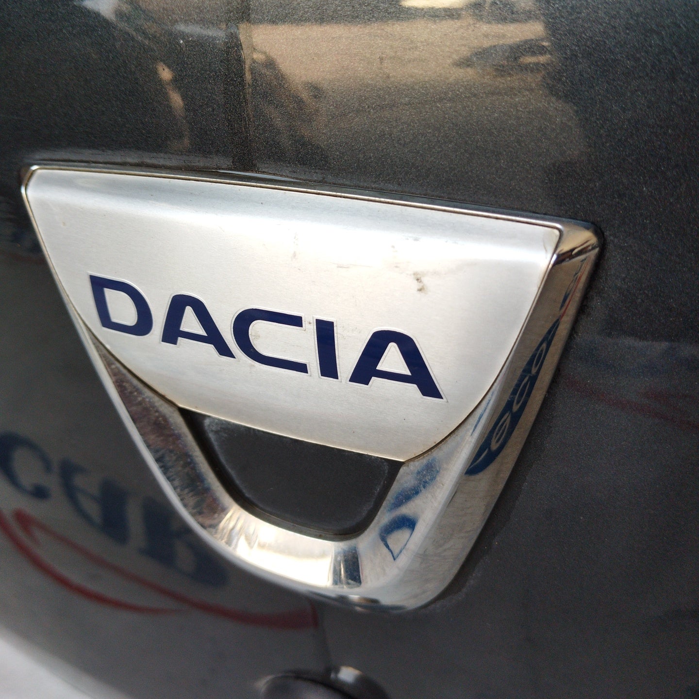 Dacia Sandero 2010 ecoAG2513 gunmetal gray tailgate