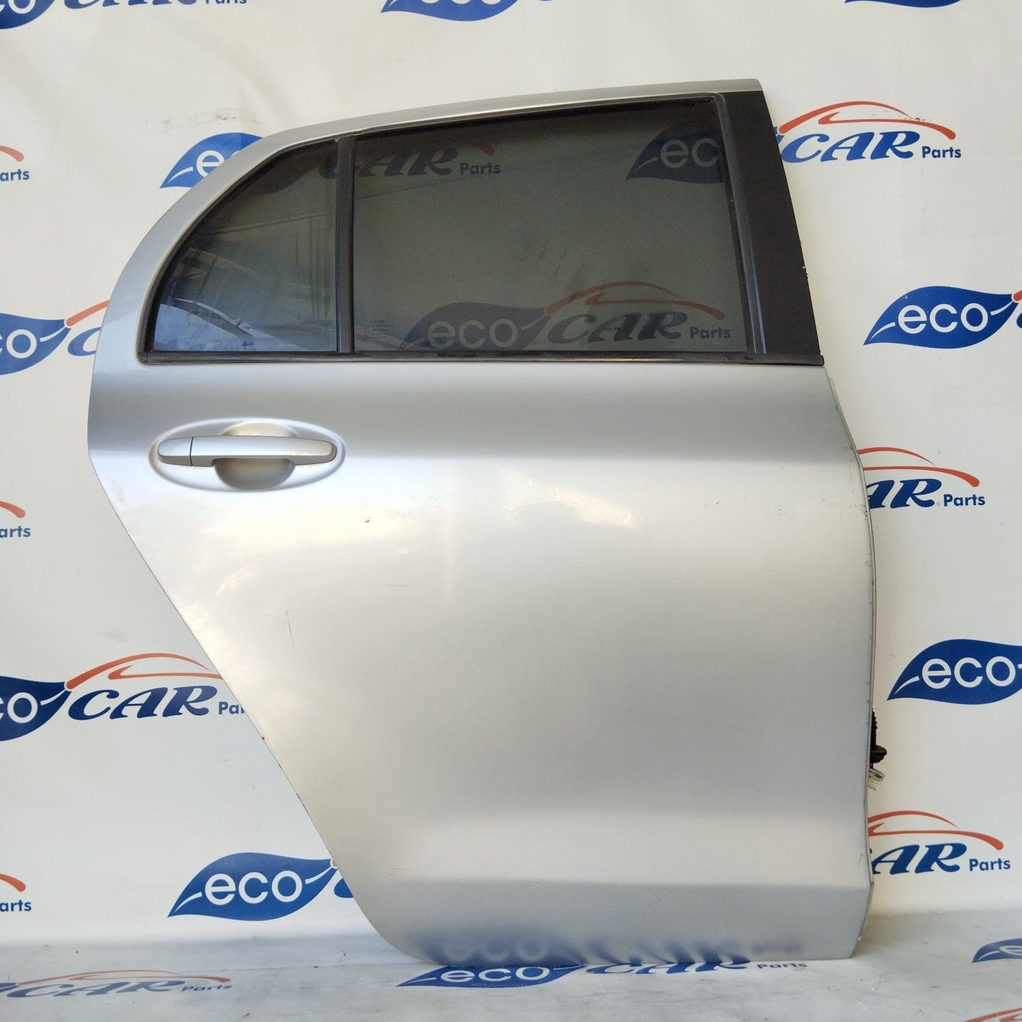 Rear door silver gray right Toyota Yaris 2008 ecoAG2626