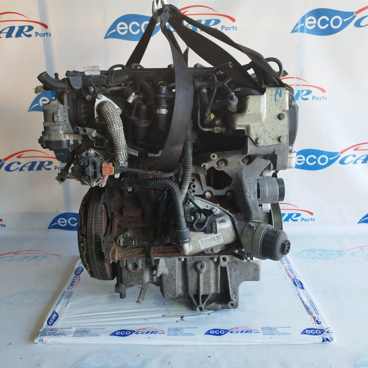 Engine Fiat Bravo / Lancia Delta / Alfa Romeo Mito 1.6 mtj 120cv 2012 code: 198a2000 ecoAC4859